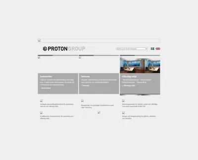 www.proton.se startsida 2006