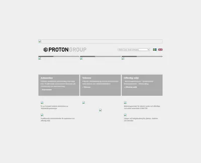 www.proton.se startsida 2008