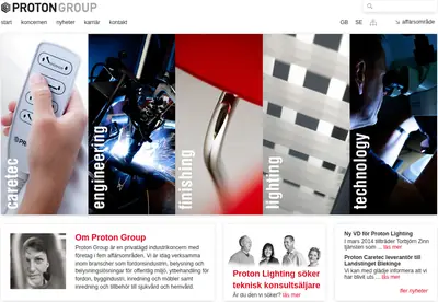 www.proton.se startsida 2014