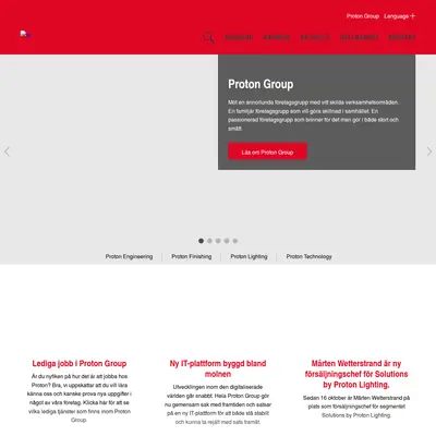 www.proton.se startsida 2018