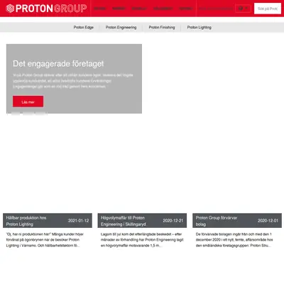 www.proton.se startsida 2021