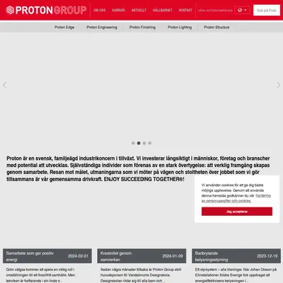 www.proton.se startsida 2024