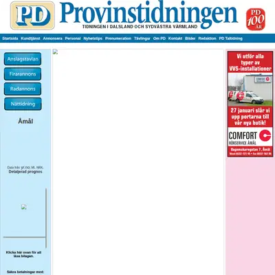 www.provinstidningen.se startsida 2012