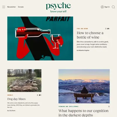 Psyche startsida 2026