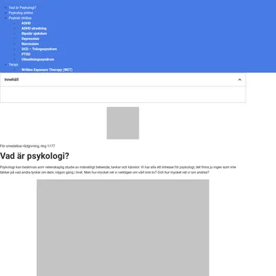 Psykologi startsida 2023