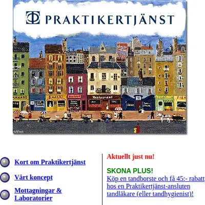 PTJ Magasin startsida 1997
