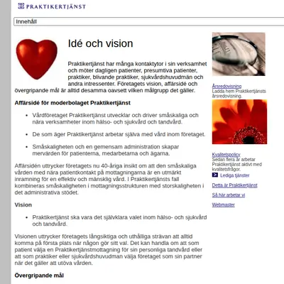 PTJ Magasin startsida 1999