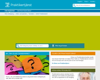 PTJ Magasin startsida 2015