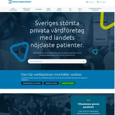 PTJ Magasin startsida 2023