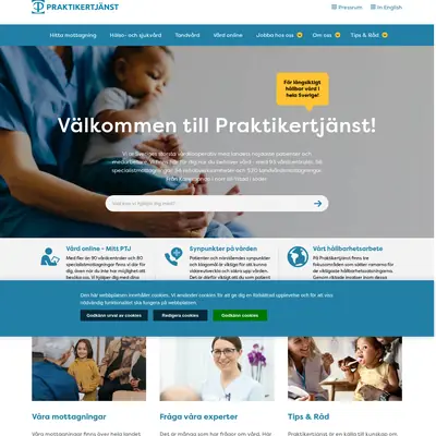 PTJ Magasin startsida 2025