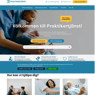 PTJ Magasin startsida 2026