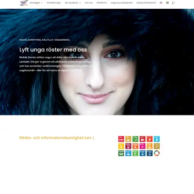 mobilestories.com startsida 2023