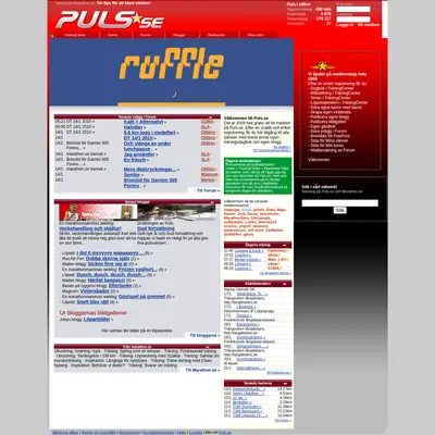 Puls startsida 2010