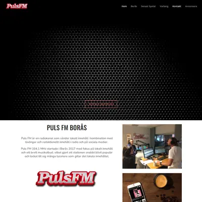 Puls FM 104,1 startsida 2026