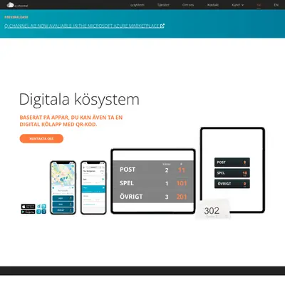 Channel Q startsida 2025
