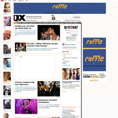 http://www.qx.se startsida 2012