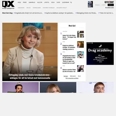 http://www.qx.se startsida 2022