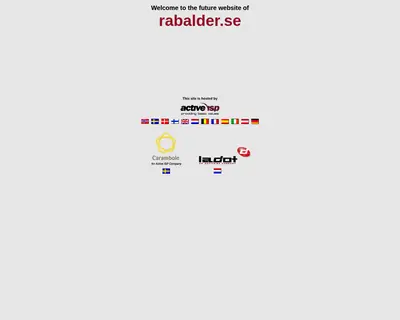 Rabalder startsida 2003