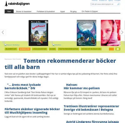 rabensjogren.se startsida 2013