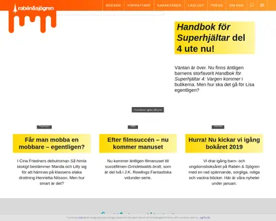 rabensjogren.se startsida 2019