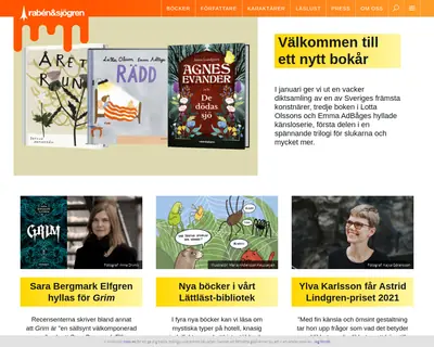 rabensjogren.se startsida 2022