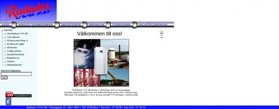 www.radiatorvvs.se startsida 2004