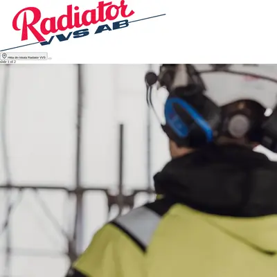 www.radiatorvvs.se startsida 2023