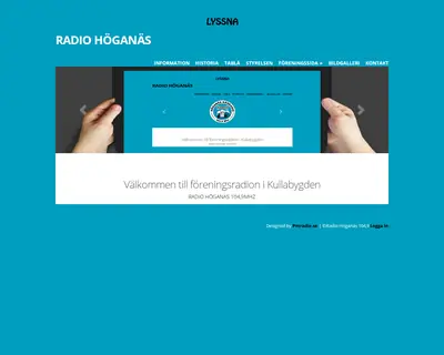 Radio Källan startsida 2014