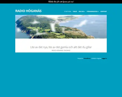 Radio Källan startsida 2016