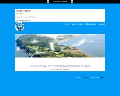Radio Källan startsida 2018