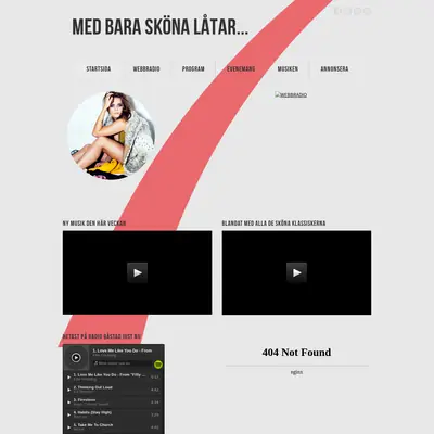 Radio Båstad startsida 2015