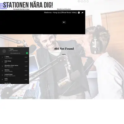 Radio Båstad startsida 2016