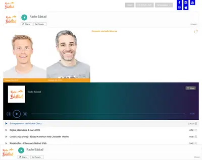 Radio Båstad startsida 2018