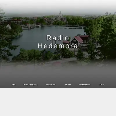 Radio Hedemora startsida 2026