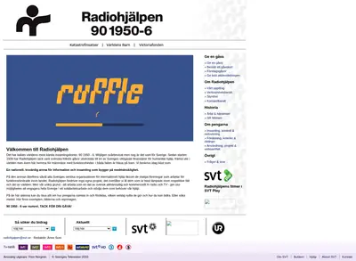 www.radiohjalpen.se startsida 2010