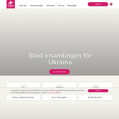 www.radiohjalpen.se startsida 2023