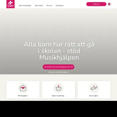 www.radiohjalpen.se startsida 2026