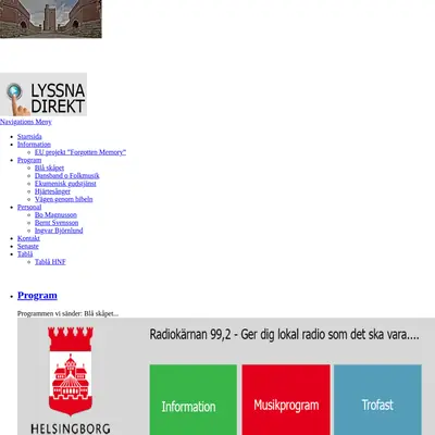 Radio Kärnan startsida 2020