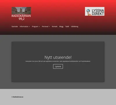 Radio Kärnan startsida 2023