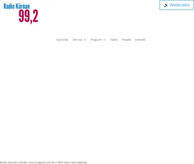 Radio Kärnan startsida 2024