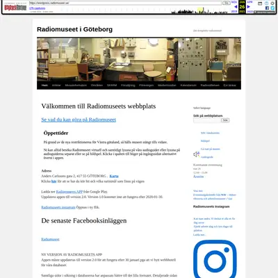 Audionen startsida 2021