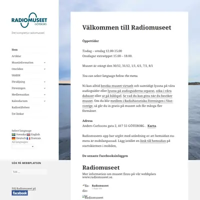 Audionen startsida 2024