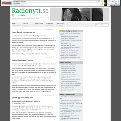 radionytt.se startsida 2011