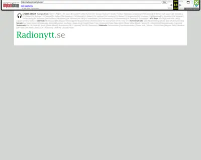 radionytt.se startsida 2012