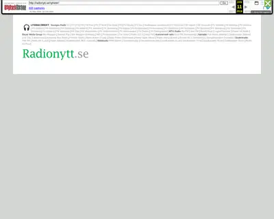 radionytt.se startsida 2018