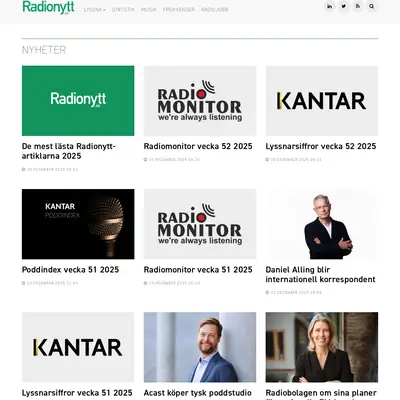 radionytt.se startsida 2026