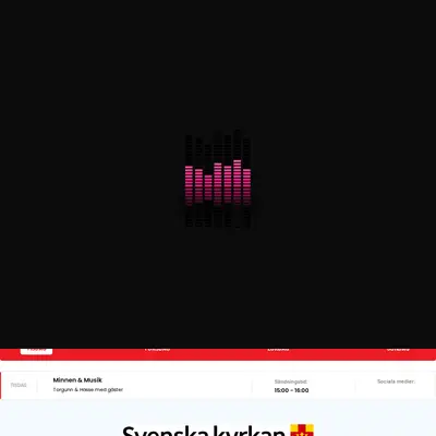 Radio Sandviken startsida 2025