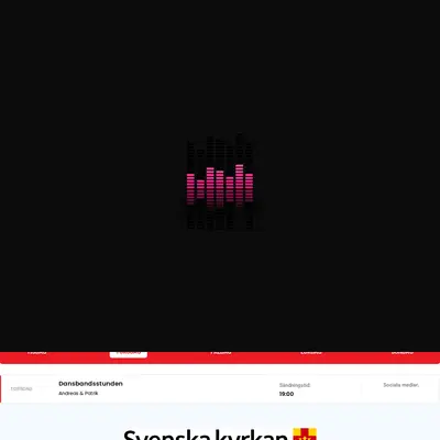 Radio Sandviken startsida 2026