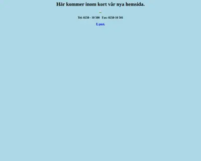 Radio Siljan startsida 2001