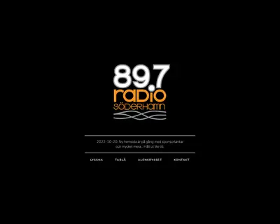 Radio Söderhamn 89,7 startsida 2024
